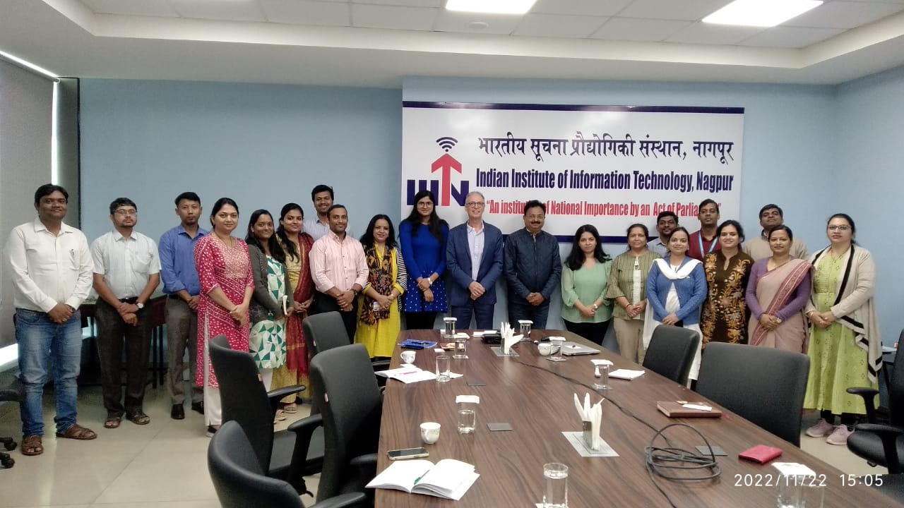 Delegates from French Embassy visits IIITN